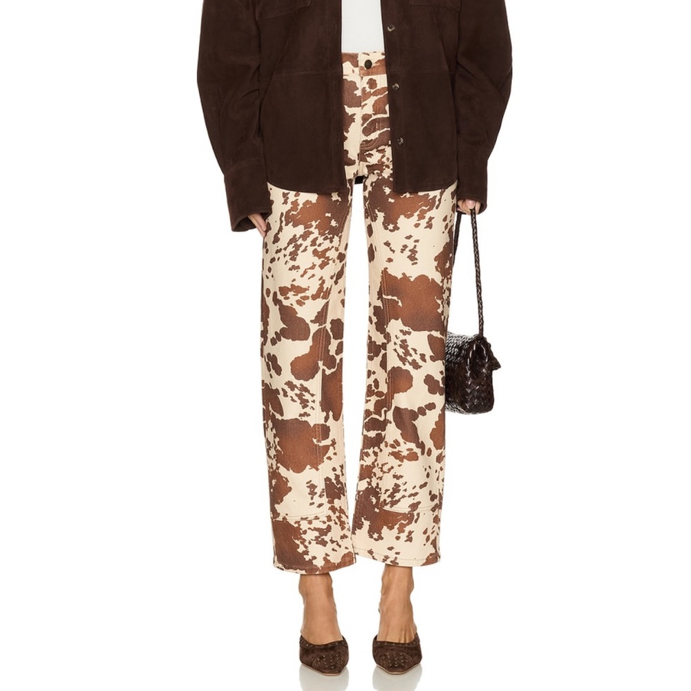 Free People - X We the Free Risk Taker Printed Wide Leg in Tea Combo